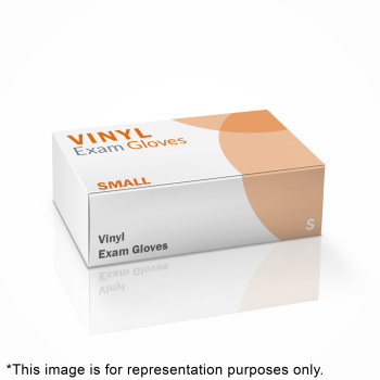 Vinyl Gloves, Small, 100/box