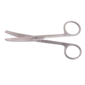 Operating Scissors, Standard, Curved, Sharp/Blunt, 4.5 inch, German, Von Klaus