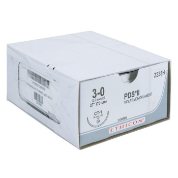 Ethicon PDS II Suture, Size 3-0, CT-1, 27in. , 36/Box