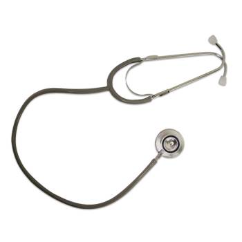 Stethoscope, dual head, gray