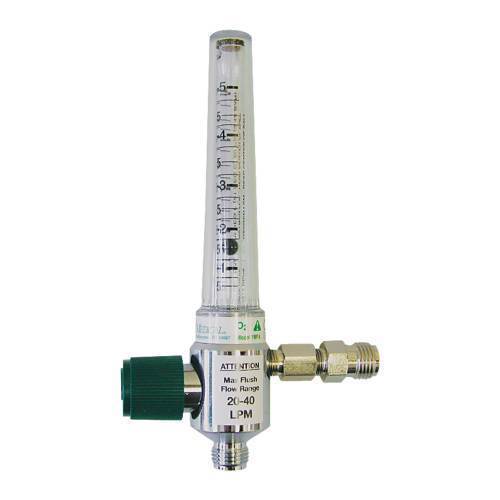 Flowmeter 0-5 L w/ male quick connect