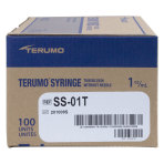 Terumo Tuberculin Syringe, 1mL, Luer Slip, 100/BX, SS-01T