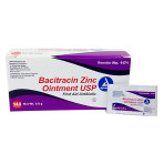 BACITRACIN ZINC OINTMENT,9G FOIL PACK,1/BX,144EA