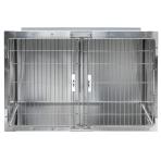 CAGE,SS,VSSI,48"X30"X28" CAGE,DOUBLE DOOR