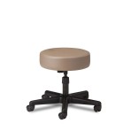 STOOL,NYLON BASE,5 LEG,PNEUM,PUTTY