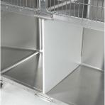 CAGE, SS, VSSI, DIVIDER KIT, CENTER, FOR 48" x 30" DOUBLE DOOR CAGE
