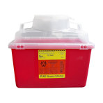 CONTAINER,SHARPS,14QT,RED,B-D,EACH