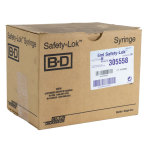 SYRINGE,5CC,L/L,BD SAFETY-LOK, 50/BX