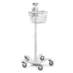 STAND,MOBILE,WELCH ALLYN,WITH BASKET,EACH