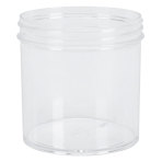 CONTAINER,6OZ,WIDE MOUTH,W/CAPS,200/CASE