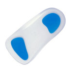 INSOLES,SILICONE,GEL,COMFORTLAND,3/4,SMALL,PAIR