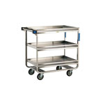 CART,GUARD RAIL,3 SHELVES,CAP. 700LBS.,WT. 79 LBS.,29 3/8 X 38 5/8 X 37 1/4"