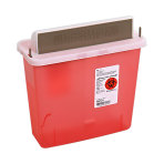 CONTAINER,SHARPS,RED,5QT,MAILBOX,EACH