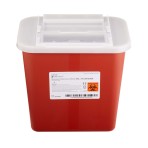 CONTAINER,SHARPS RED 2GL,20/CS