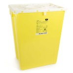 CONTAINER,SHARPS CHEMO YLW 12GL,8/CS