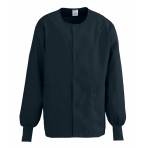 JACKET,SCRUB,BLACK,CE,USEX KNIT CUF,XS,EA