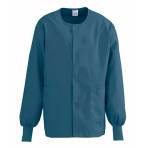 JACKET,SCRUB,CRBLU,CE,USEX KNIT CUF,SM,EA