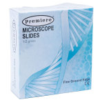 SINGLE FROSTED SLIDES,ONE END,ONE SIDE,GR