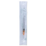 AHS Tuberculin Syringe & Needle, 1mL, Luer Slip, 25 X 5/8 in., 1 each, AH01T2516