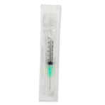 AHS Syringe & Needle, 3mL, Luer Lock, 21 X 1 in., Hypodermic, 1 each, AH03L2125