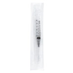 AHS Syringe and Needle, 3mL, Luer Lock, 22G X 1-1/2 in., Hypodermic, 1 each, AH03L2238