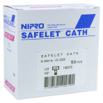 Nipro Safelet IV Catheter, 20G x 1 in.