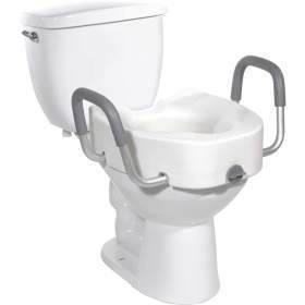 SEAT,TOILET,ELEVATED,WHITE,STANDARD