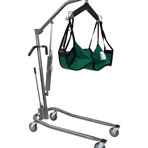 LIFT,PATIEN,HYDRAULIC,6 POINT CRADLE,5IN CASTERS,SILVER VEIN
