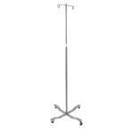 POLE,IV,REMOVABLE TOP,SILVER VEIN