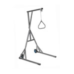 TRAPEZE,HEAVY DUTY,BASE AND WHEELS,SILVER VEIN