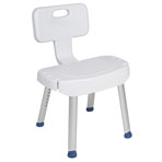 CHAIR,SHOWER,SAFETY,FOLDING BACK