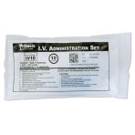 Sterile IV Administration Set 10dr/mL 100 in. with Injection Site