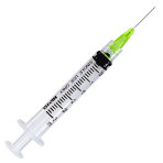 SYRINGE,3CC 21 X 1,L/L,NIPRO,EACH