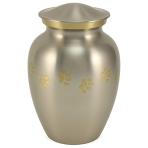 URN,CLASSIC,PAWPRINT,PEWTER,SMALL