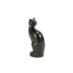 Urn,Sitting cat urn-Bronze