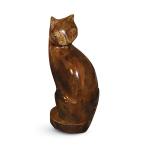 Urn,Sitting cat urn-Calico