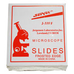 Microscope Slides, Frosted Edge, 3 x 1in,72/box