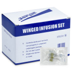 IV SET,WINGED INFUSION,19G,12" TUBING,STERILE,100/BX