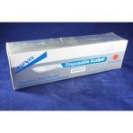 SCALPEL,DISPOSABLE STAINLESS STEEL,#22,10-PK