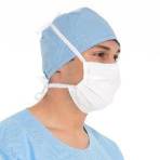 MASK,SURGICAL,PLEATED,ANTI FOG,TIE,BLUE,50 EA/BX