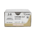 SUTURE,CHROMIC GUT,2-0,NO NEEDLE,54IN,UNDYED,12/BX