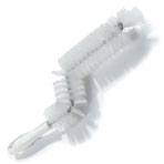 NYLON BRUSH WITH RADIAL TUFT END,9IN,EA