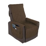 COVER,INCONTINENCE,CHAIR,FULL,WATERPROOF 26" SEAT,ARMREST FLAP W/POCKETS,BROWN