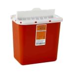 CONTAINER,SHARPS,2 GAL,MEDLINE,FLAP,RED,EACH