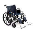 WHEELCHAIR,24",RDLA,ELR,450LB CAP,EA