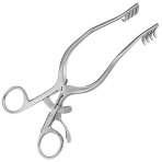 RETRACTOR,CEREBELLAR,ADSON,7.25IN ANGLED ARMS,4X4 SHARP PRONGS