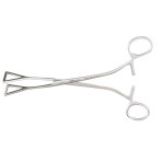 FORCEPS,COLLIN,7.75IN,WITH 1-1/8IN WIDE JAWS