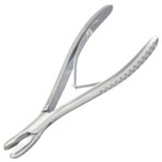 RONGEUR,LUER,CURVED,8MM BITE,7",EACH