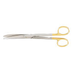SCISSORS,MAYO,DISSECTING,TUNGSTEN,CURVED,STANDARDBEVEL,GERMAN,6.75IN
