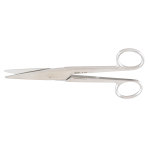 SCISSORS,MAYO-NOBLE,DISSECTING,STRAIGHT,ROUNDED,GERMAN,6.5IN